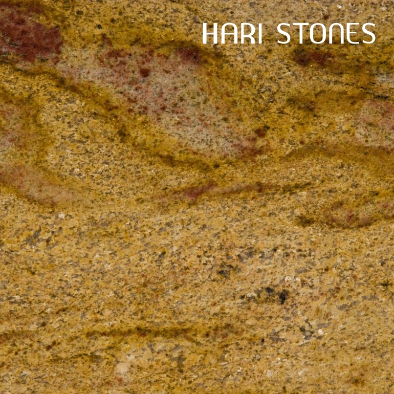 Yellow Fantasy Granite Slabs