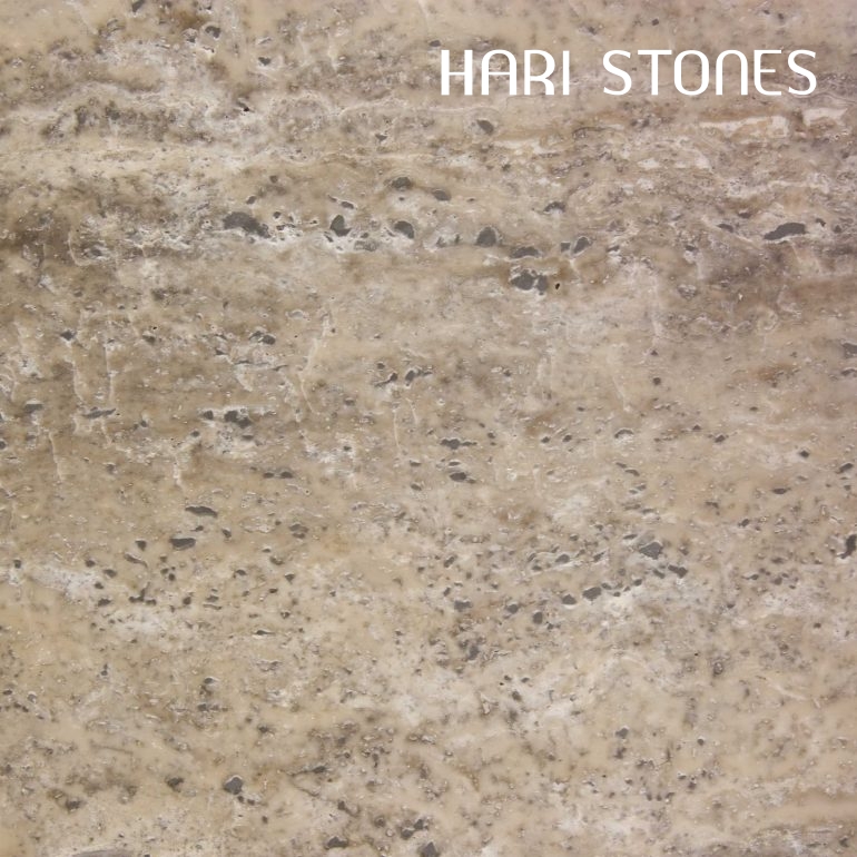 Travertine Silver Polished Slab Supplier