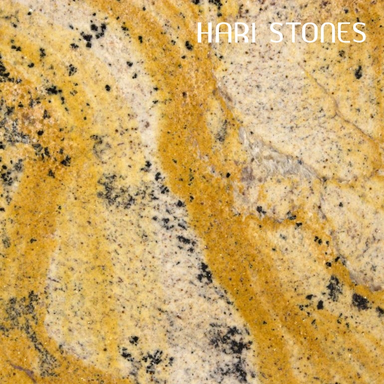 Giallo Medusa Granite Slabs Distributors