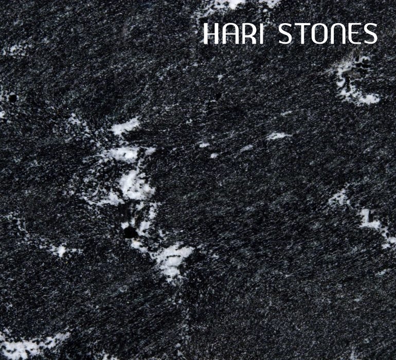 Black Via Lactea Granite Slabs Distributors
