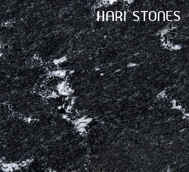 Black Via Lactea Granite Slabs Distributors