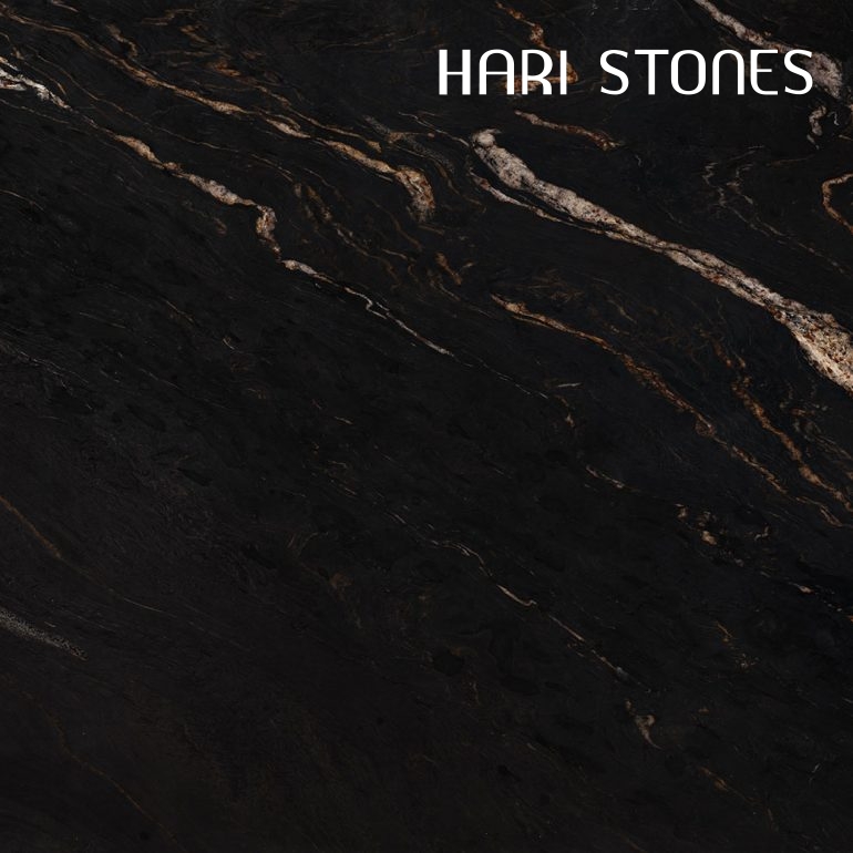 Black Cosmic Leather Granite Slabs Suppliers