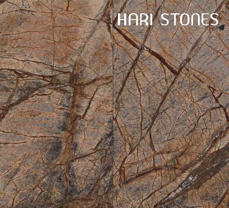 Marble Rain Forest Brown Tiles