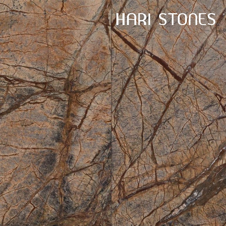 Marble Rain Forest Brown Tiles