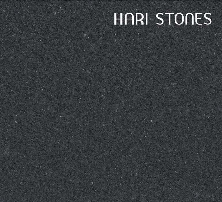 New Cambrian Black Brushed Granite Slabs Suppliers