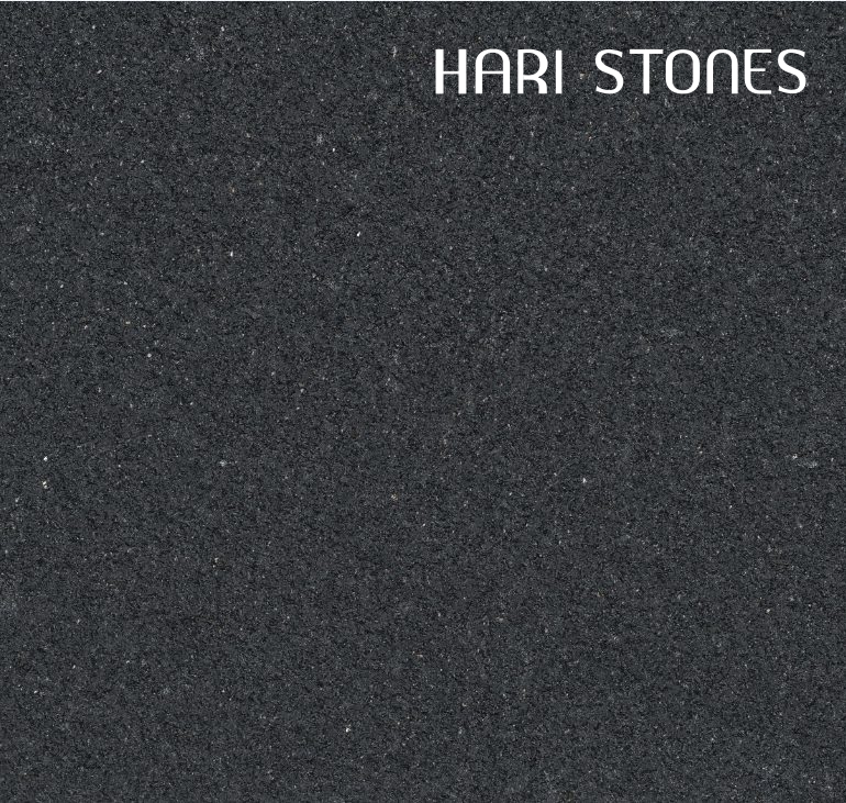 New Cambrian Black Brushed Granite Slabs Suppliers