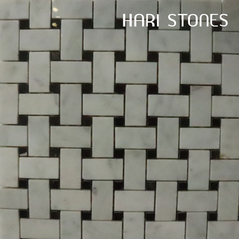 Nero Marquina M17 Marble Mosiac