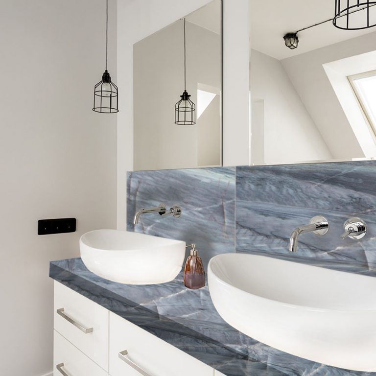 Granite Bathroom Ocean Blue