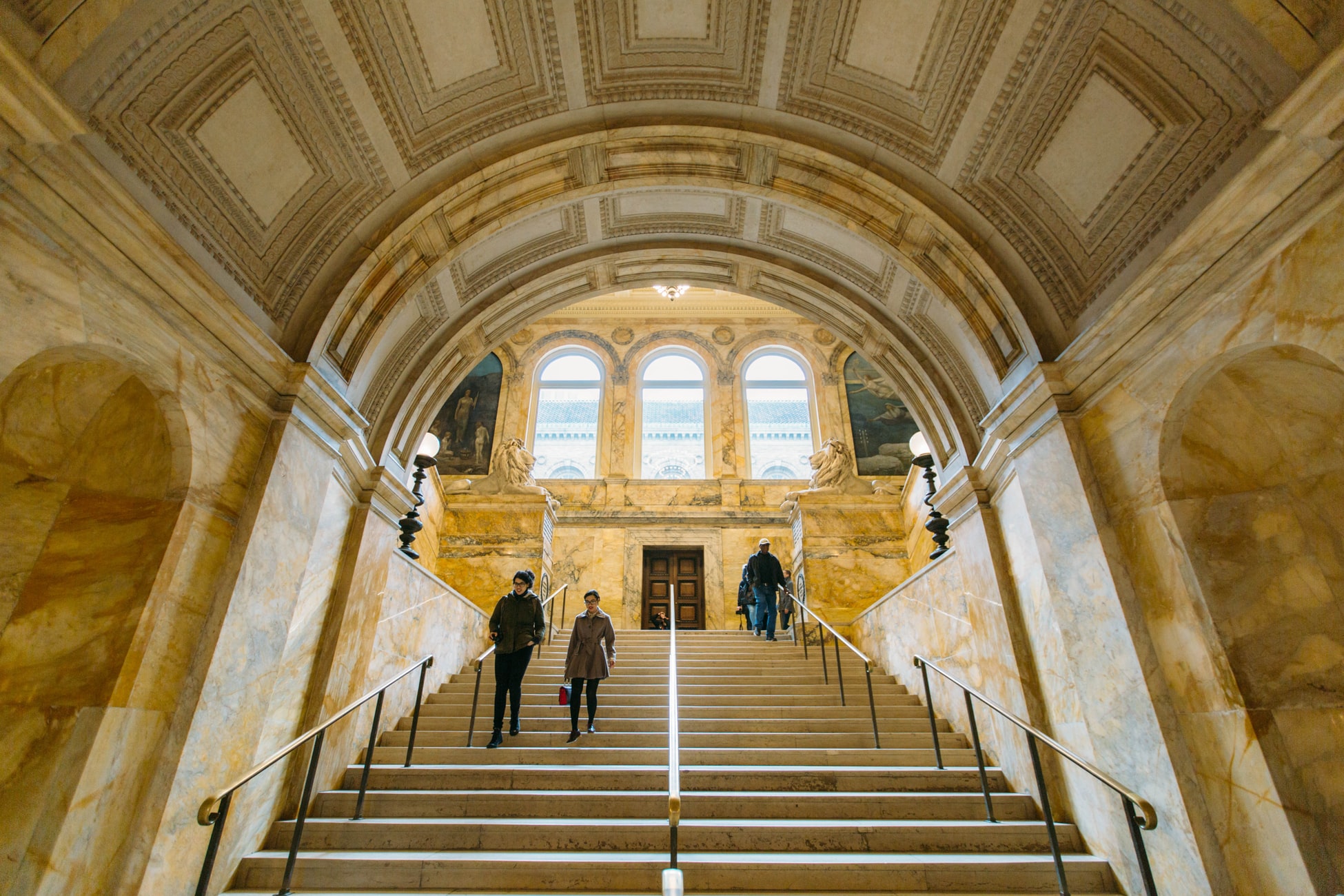 Boston Public Library McKim Lobby