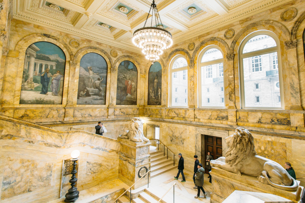 Boston Public Library Guardian Lions