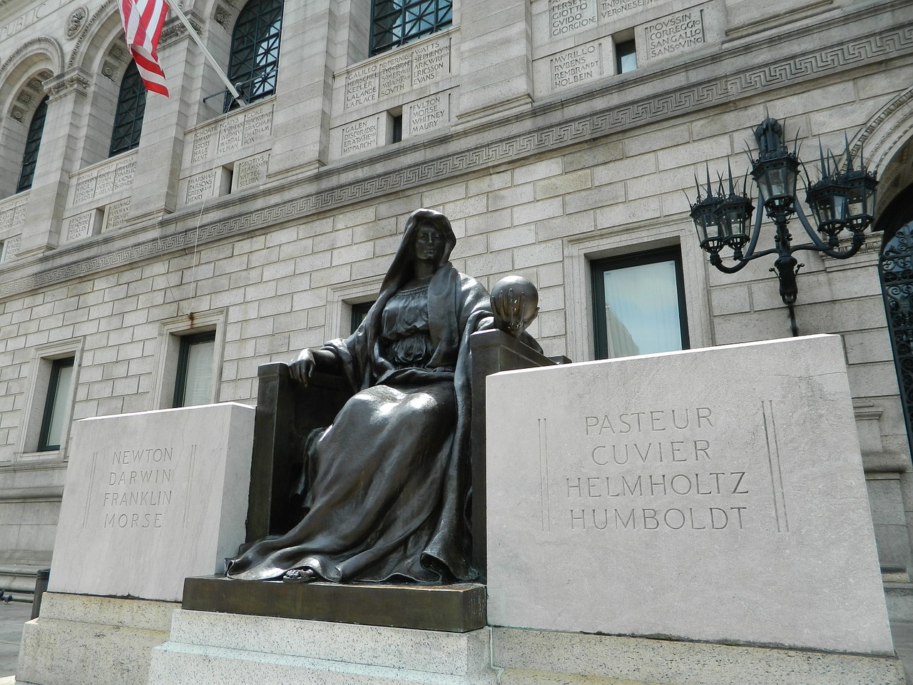 Boston Public Library Exterior