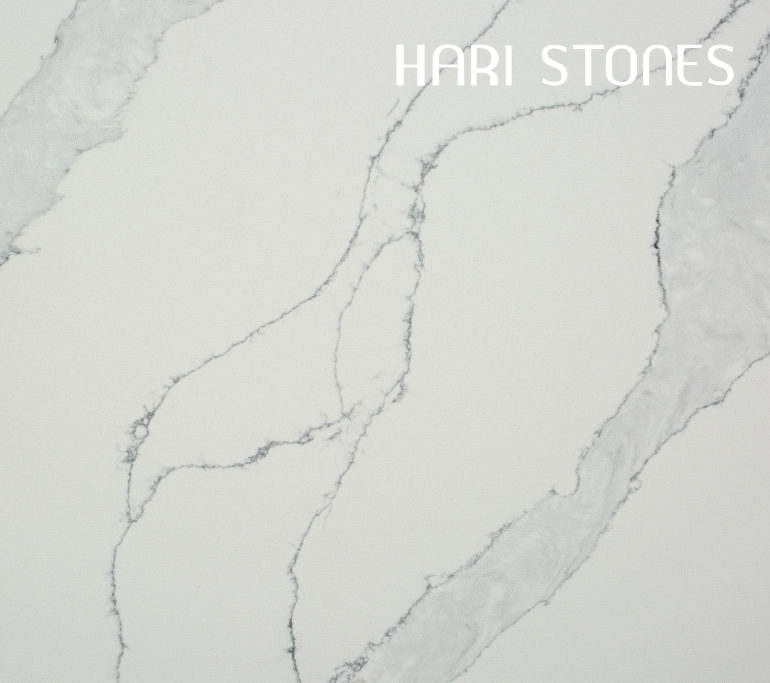 Irah Statuario Quartz Slabs Distributors Calgary, Edmonton Hari Stones