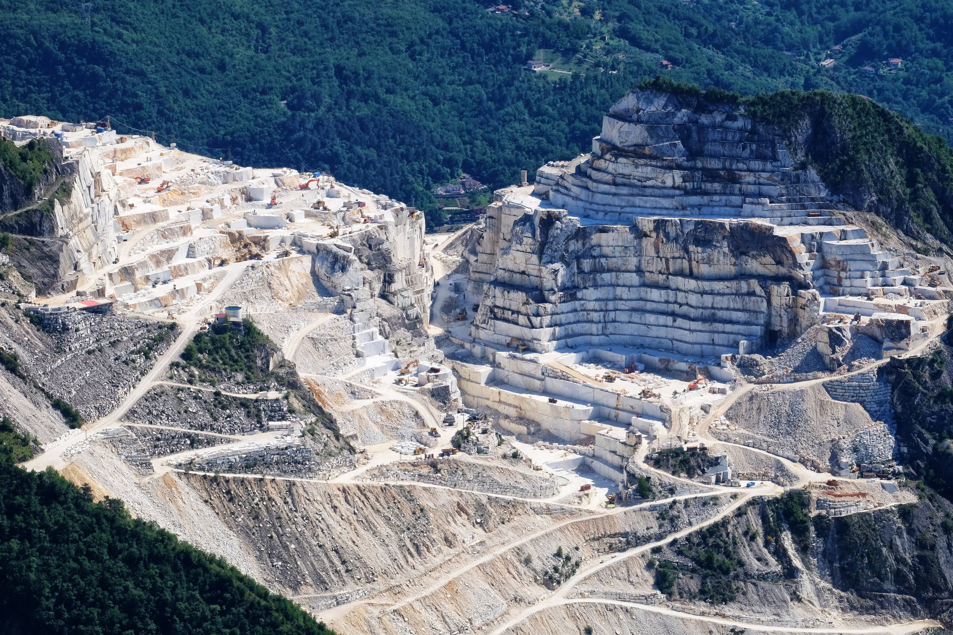 Marble Quarry in Tuscany