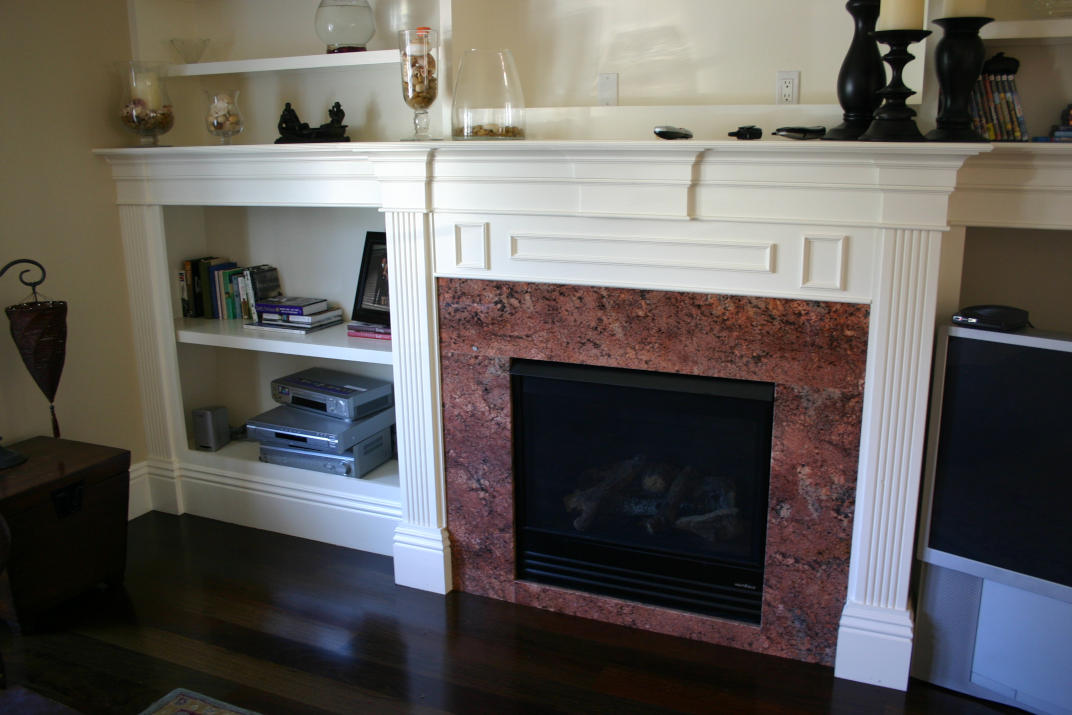 Granite Fireplace